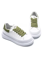 Pantofi Sport Dama din piele naturala 232806 GREEN | FRANCO GERARDO