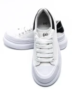 Pantofi Sport Dama din piele naturala 232806 WHITE | FRANCO GERARDO