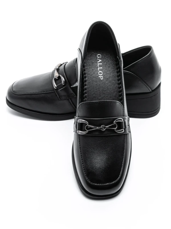 Pantofi Casual Dama din piele naturala 6290 BLACK | GALOP