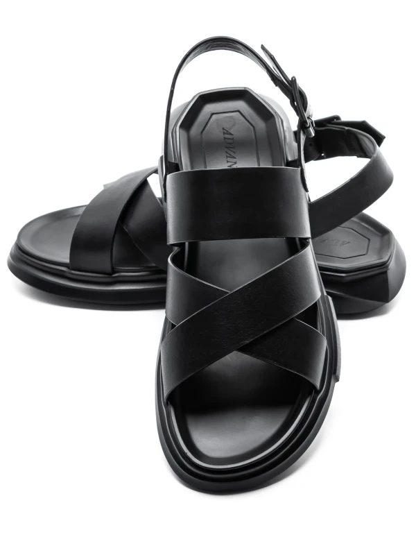 Sandale za muškarce 9043-7 Crna | Advancer