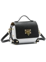 Genti Dama Din Piele Naturala GD32 BLACK-WHITE | FORSETI