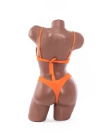 Costum de baie dama M131 PORTOCALIU | MEINA