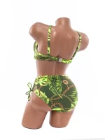 Costum de baie dama L202 VERDE INCHIS | MEINA