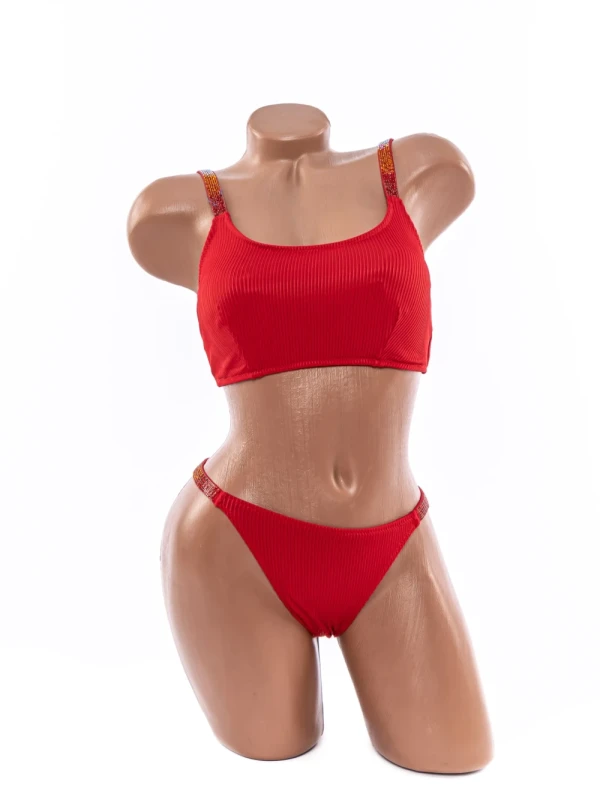 Costum de baie dama F80 ROSU | MEINA