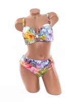 Kupaći kostim za žene L2219 Narančasta-Ljubičasta | Meina