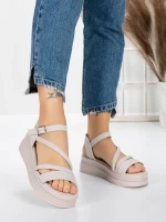 Sandale Dama cu Platforma 5HXS6 PINK | MEI