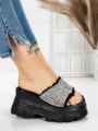 Papuci Dama cu Platforma 3AW286 BLACK | MEI