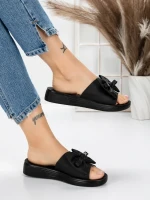 Papuci Dama cu Talpa Joasa 5XJ57 BLACK | MEI