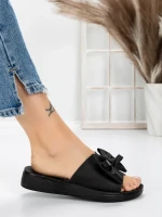 Papuci Dama cu Talpa Joasa 5XJ57 BLACK | MEI