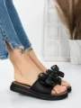 Papuci Dama cu Talpa Joasa 3AW311 BLACK | MEI