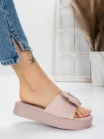 Papuci Dama cu Talpa Joasa 3AW319 PURPLE | MEI