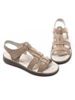 Sandale Dama din piele naturala 56681 APRICOT | BERLINER