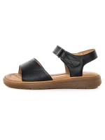 Sandale Dama din piele naturala 53301 BLACK | BERLINER