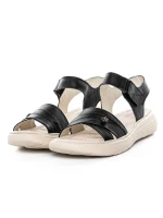 Sandale Dama din piele naturala 56685 BLACK | BERLINER