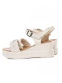 Sandale Dama din piele naturala 2718 CREAM | FORMAZIONE