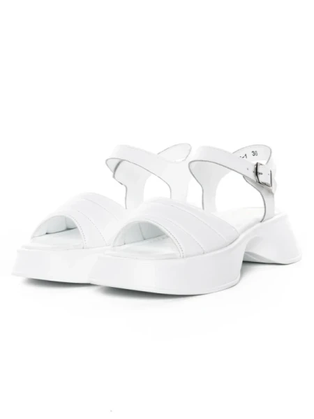 Sandale Dama din piele naturala K249-1 WHITE | FORMAZIONE