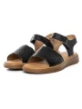 Sandale Dama din piele naturala 53302 BLACK | BERLINER