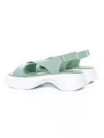 Sandale Dama din piele naturala K249-2 GREEN | FORMAZIONE