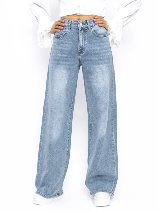 Blugi Dama KL516-3 ALBASTRU | MINA