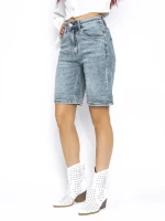 Blugi Scurti Dama RF127 ALBASTRU | MINA