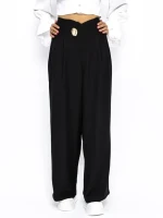 Pantaloni Dama P80170 NEGRU | KIKIRIKI