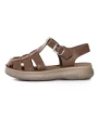 Sandale Dama din piele naturala 1957623 KHAKI | FORMAZIONE