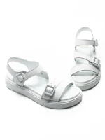 Sandale Dama din piele naturala K247-1 WHITE | FORMAZIONE