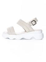 Sandale Dama din piele naturala K249-3 CREAM | FORMAZIONE