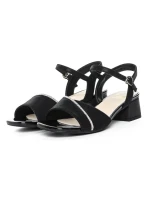 Sandale Dama din piele naturala 2667-8 BLACK | FORMAZIONE