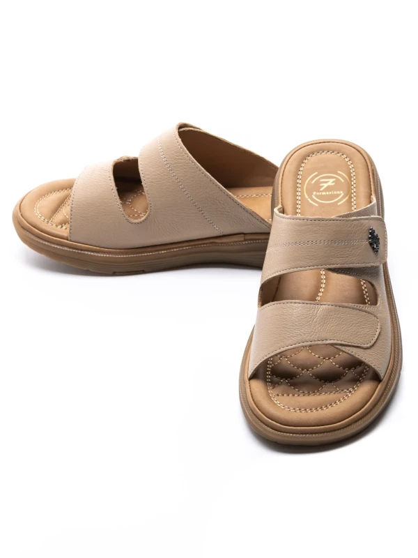 Papuci Dama din piele naturala 33173 APRICOT | FORMAZIONE