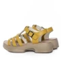 Sandale Dama din piele naturala 246609T YELLOW | FORMAZIONE