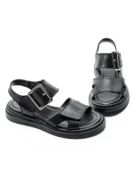 Sandale Dama din piele naturala K246-1 BLACK | FORMAZIONE