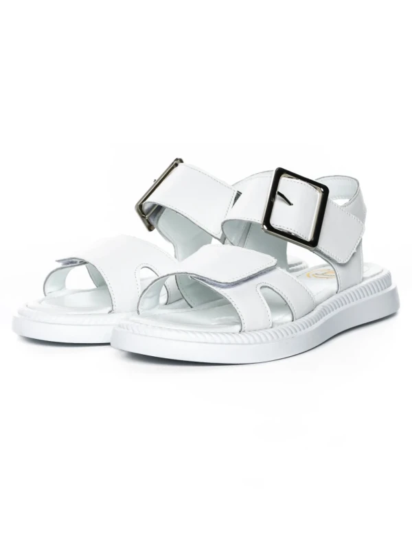Sandale Dama din piele naturala K246-1 WHITE | FORMAZIONE