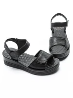 Sandale Dama din piele naturala 71-23 BLACK | FORMAZIONE