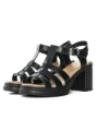 Sandale Dama din piele naturala TP1007-2 BLACK | FORMAZIONE