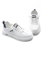 Pantofi Casual Barbati 9678 WHITE-BLUE | MEI