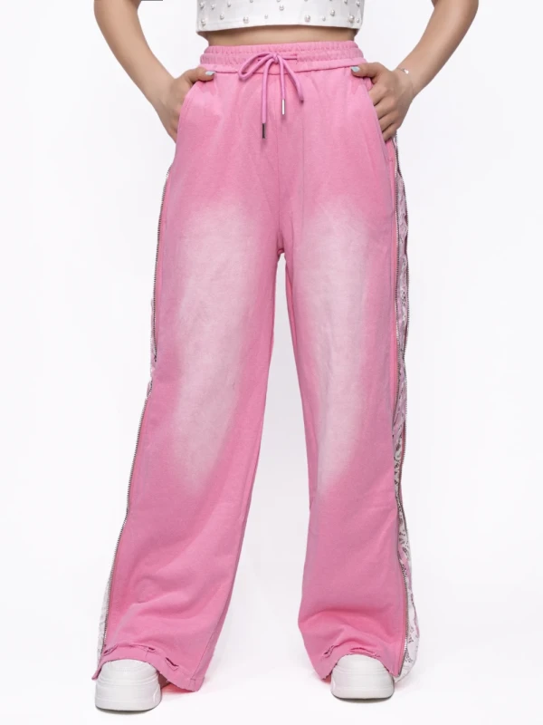 Pantaloni Dama 37878 ROZ | FASHION