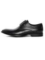 Pantofi Barbati din piele naturala Y006A-26F Negru (B22) Stephano