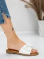 Papuci Dama cu Talpa Joasa 5PT9 WHITE | MEI