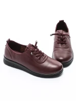 Pantofi Casual Dama 18011 Visiniu | Formazione