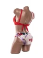 Costum de baie dama L29-3 ROSU | MEINA