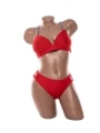 Costum de baie dama F221 ROSU | MEINA