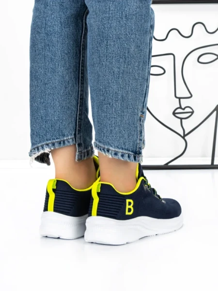 Sneakers Dama CS-B0604 DARK BLUE | BERLINER