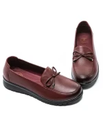 Pantofi Casual Dama N073 Visiniu | Stephano