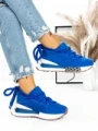 Pantofi Sport Dama din piele naturala 5WZ15 SAPPHIRE BLUE | PANTOFUL