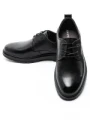 Pantofi Casual Barbati din piele naturala 91817 BLACK | ADVANCER