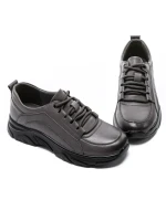 Pantofi Casual Dama din piele naturala N3311 GREY | ADVANCER