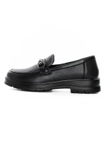 Pantofi Casual Dama din piele naturala N750 BLACK | ADVANCER