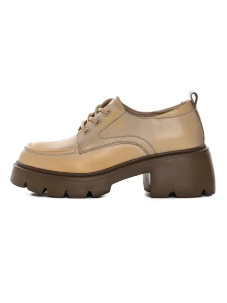 Pantofi Casual Dama din piele naturala 66920 YELLOW | ADVANCER