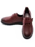Pantofi Casual Dama din piele naturala 21074 WINE | ADVANCER